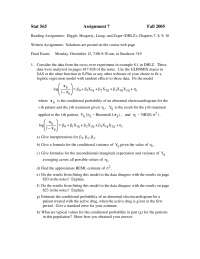 Practice Questions for Assignment 7 - Methods in Biostatistics | STAT ...