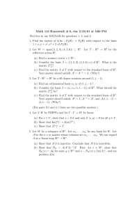Homework 6 | Introduction to Abstract Algebra | MATH 113 - Docsity