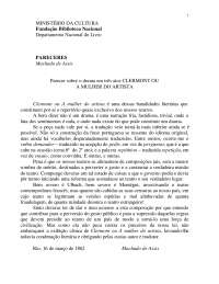 Pareceres de Machado de Assis sobre diferentes peças de teatro