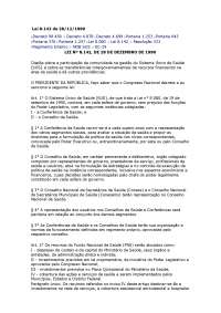 LEI 8142, de 28/12/1990