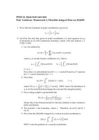 Homework 2 with 7 Practice Problems on Partial Differential Equations | MATH 8142