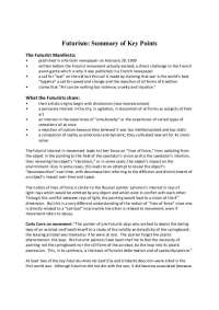 Futurism: Key Points and Influences of the Avant-Garde Movement - Prof. Roann Barris