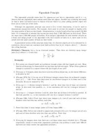 Pigeonhole Principle: Demonstrating Unexpected Results in Mathematics - Prof. Junping Shi