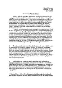 Gray Shades: Copyright Issues in Education - Teachers' Use of Characters & Game Boards
