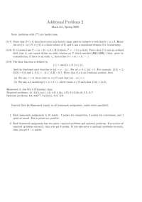 Problem Set 2 - Elementary Analysis | MATH 311