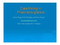 Analyzing Adverse Drug Reactions with SRS Databases and Stats