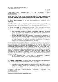 Administratiu I