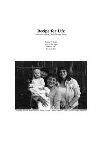 Interview with Kathy Cochran: A Life of Independence and Self-Sufficiency - Prof. Michele 
