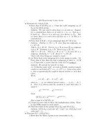 Homework 5 Solutions for Fundamentals Abstract Algebra III | MATH 393
