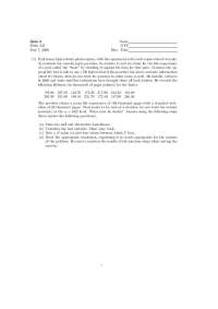 Quiz 5: Hypothesis Testing in Statistics - Fuser Lifetime and Fertilizer Comparison