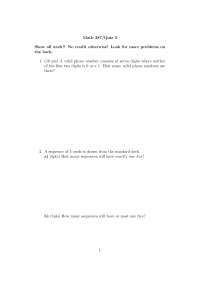 Quiz 3 with 3 Questions for Discrete Mathematics | MATH 387 - Docsity