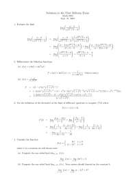 6 Solved Problems on Calculus II for Engineering - Midterm Exam 1 ...