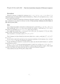 Find the Closed Form of Formula of Fibonacci Sequence - Project | MATH ...