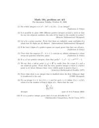 What Is The Problem Solving Problem Seminar Math 289 Docsity