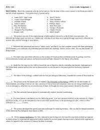 Assignment 1 for Principles of Learning | PSYC 333 - Docsity