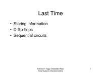 Components of Microprocessor - Lecture Slides | AME 3623 - Docsity