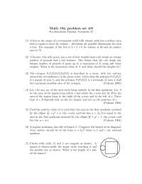What Is The Problem Solving Problem Seminar Math 289 Docsity