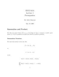 Notes on Prerequisites - Regression Analysis | ISYE 6414 - Docsity