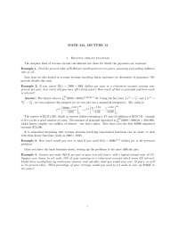 Revenue Stream Examples - Business Calculus II | MATH 242 - Docsity