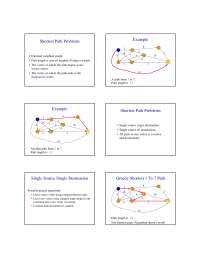 Shortest Path Problems - Data Structures Algorithms | COP 3530 - Docsity