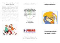 Folder Hipertensão Arterial