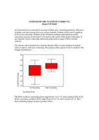 Report S.8 Model - Nonparametric Statistics | EDRM 712