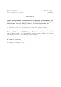 Questions for Assignment 13 - Introduction to Complex Analysis | MATH ...