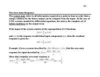 Examples with Solutions - Signals and Systems | EE 421G - Docsity