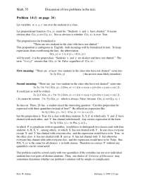 Discussion Problems - Discrete Mathematics | MATH 055 | Study notes ...