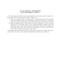 2 Solved Problems on History of Mathematics - Assignment 2 | MA 330 ...