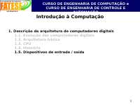 Conceitos de Monitores, Discos e Sistemas de Arquivos em Engenharia de Computação