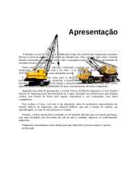 Movimentação de Cargas Suspensas