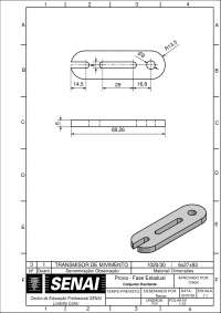 Prova de Desenho Técnico: Conjunto Oscilante