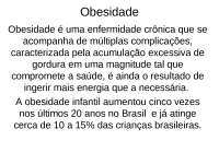 Obesidade 