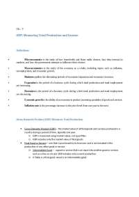 GDP: Measuring Total Production and Income - Principles Macroeconomics | ECON 2010