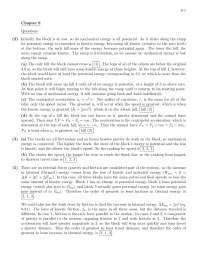 University Physics I - Answers to Assignment 8 Problems | PHYS 2110 ...