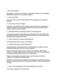 Study Guide for Final - Introduction to Health and Life Choices | HLTH 202
