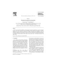 Ordered mesoporous materials