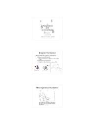 Precipitation Formation & Growth: Nucleation, Collision, Coalescence, Ice Nuclei, Radar
