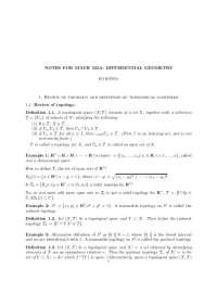 Topology and Vector Calculus in Euclidean Space