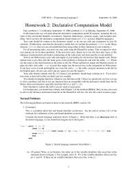 An Introduction to Declarative Computation Model - Homework 2 | COP ...