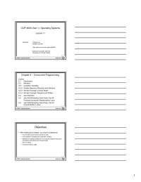 Operating System - Lecture Slides | COP 4600 - Docsity
