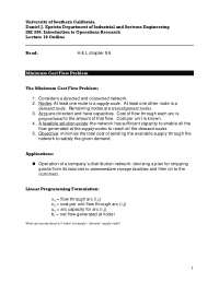 Linear Programming Formulation in Operation System - Outline | ISE 330 ...