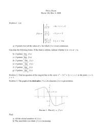 8 Problems on Fundamental Principles of Calculus - Final Exam | MATH ...