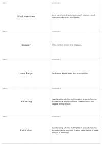 GEO2100 Exam 3 | GEOG 2100 - Economic Geography