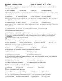 Review for Test 1 - Quantitative Skills and Reason | MATH 1001 - Docsity