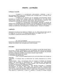 Regime Jurídico dos Contratos Administrativos: Percentuais de Contratação