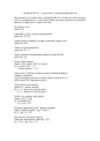 Matematica Financeira com HP-12C
