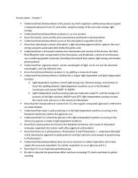 Review Sheet for Principles of Biology | BIO 101 - Docsity