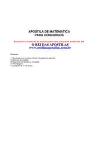 números inteiros, operações e propiedades